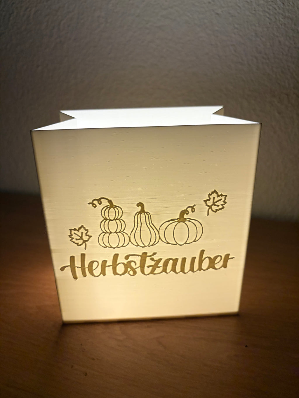 Herbstlicht – Lichttüte aus dem 3D-Druck 🍁