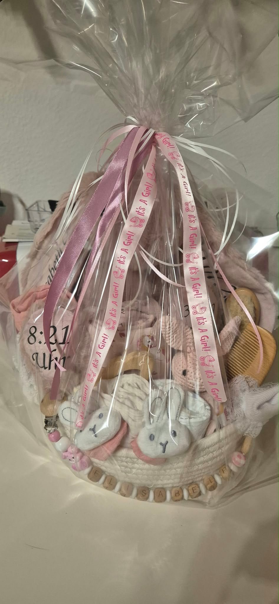 Babygeschenk-Körbchen