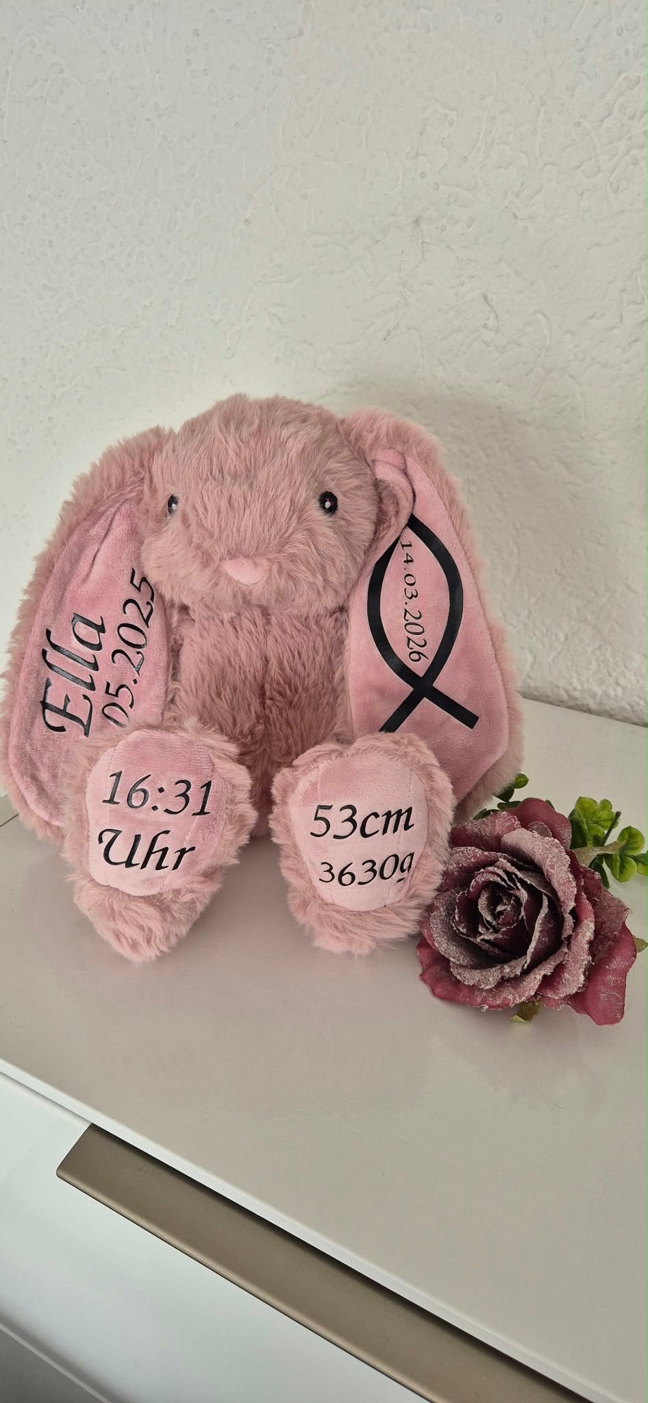 Personalisierte Erinnerung - Hase -