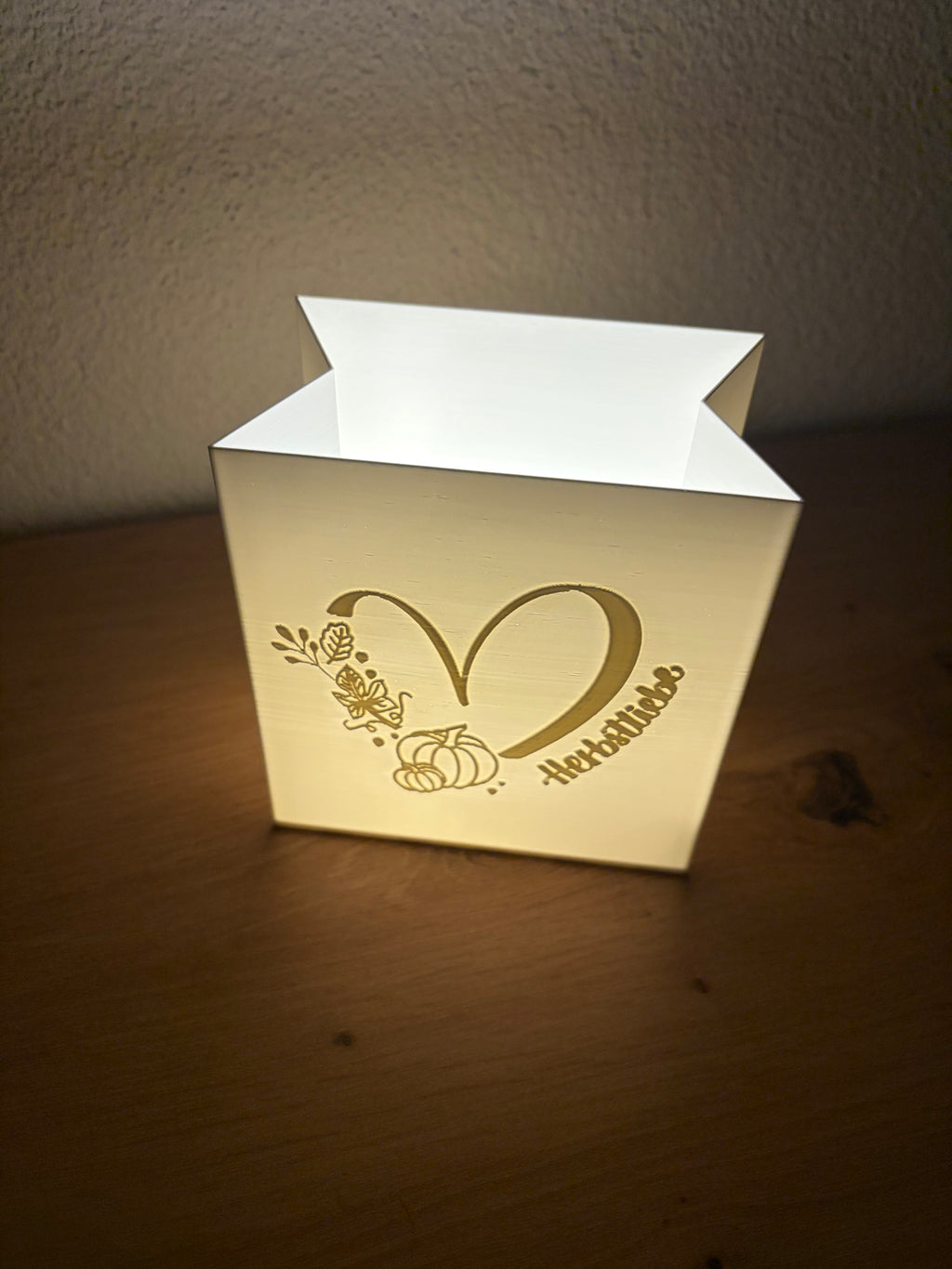 Herbstlicht – Lichttüte aus dem 3D-Druck 🍁