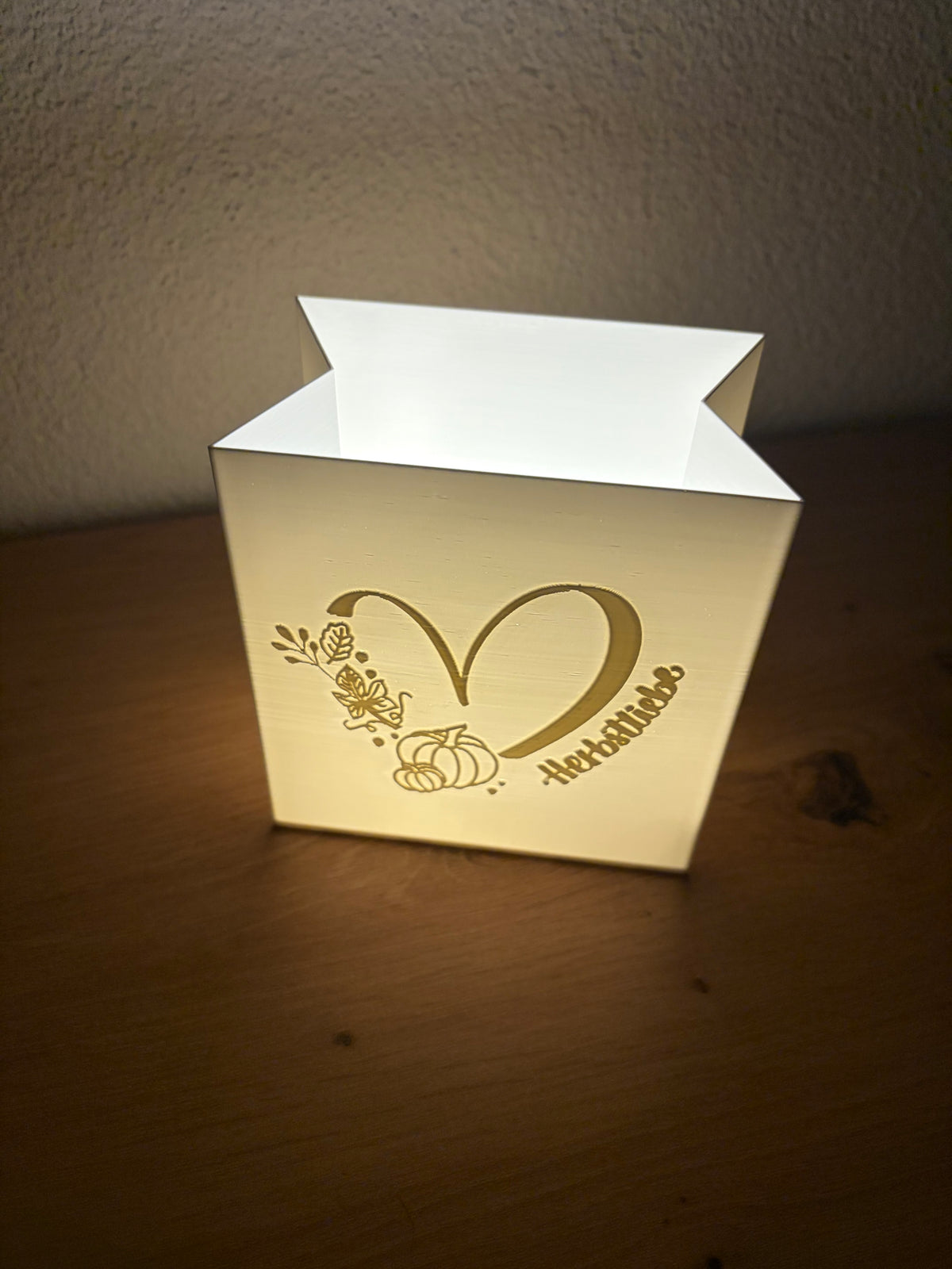 Herbstlicht – Lichttüte aus dem 3D-Druck 🍁