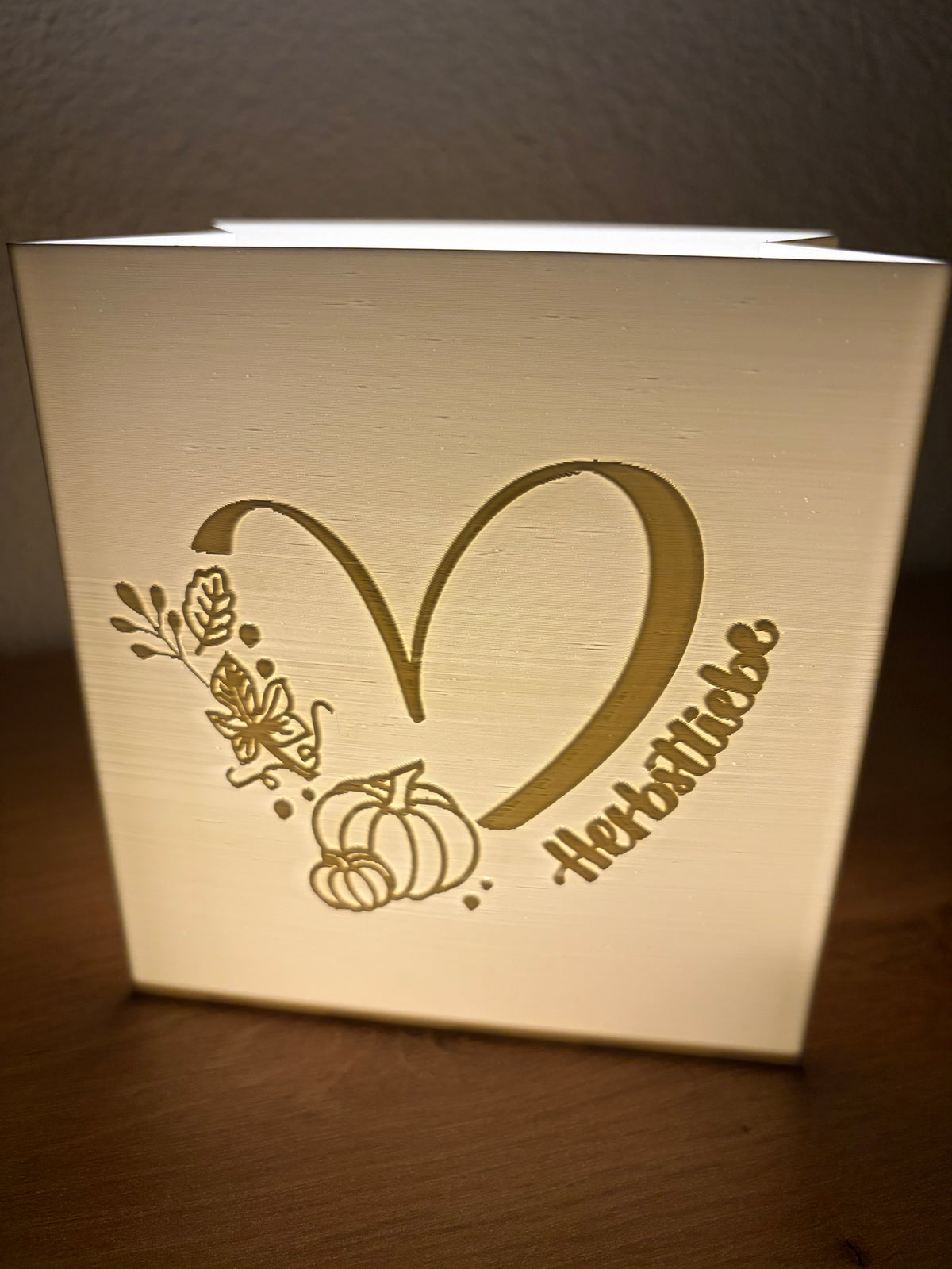 Herbstlicht – Lichttüte aus dem 3D-Druck 🍁