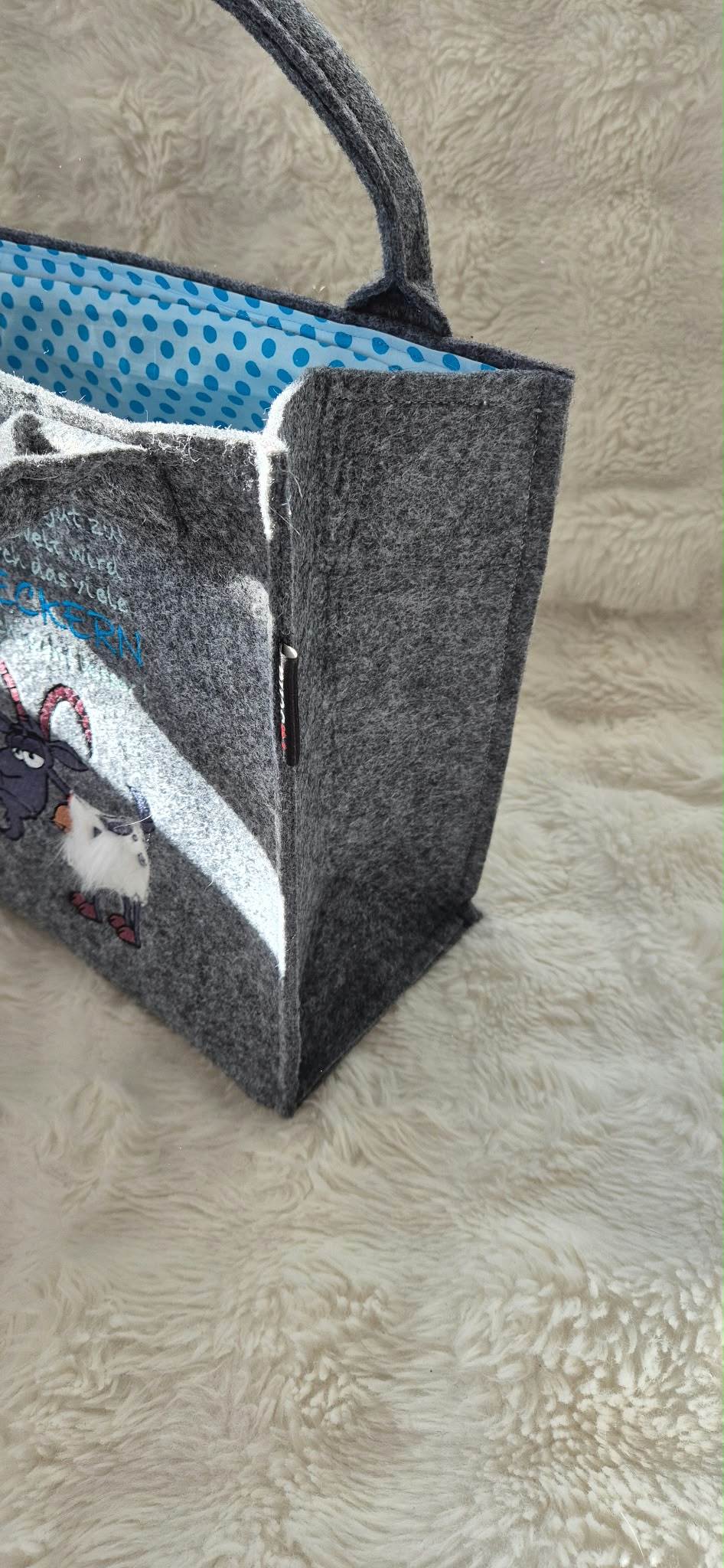 Filztasche „Meckern“