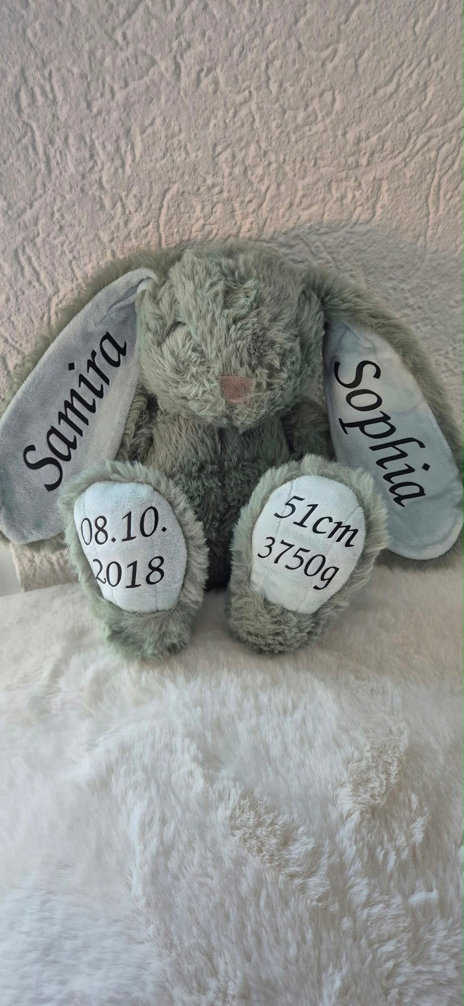 Personalisierte Erinnerung - Hase -