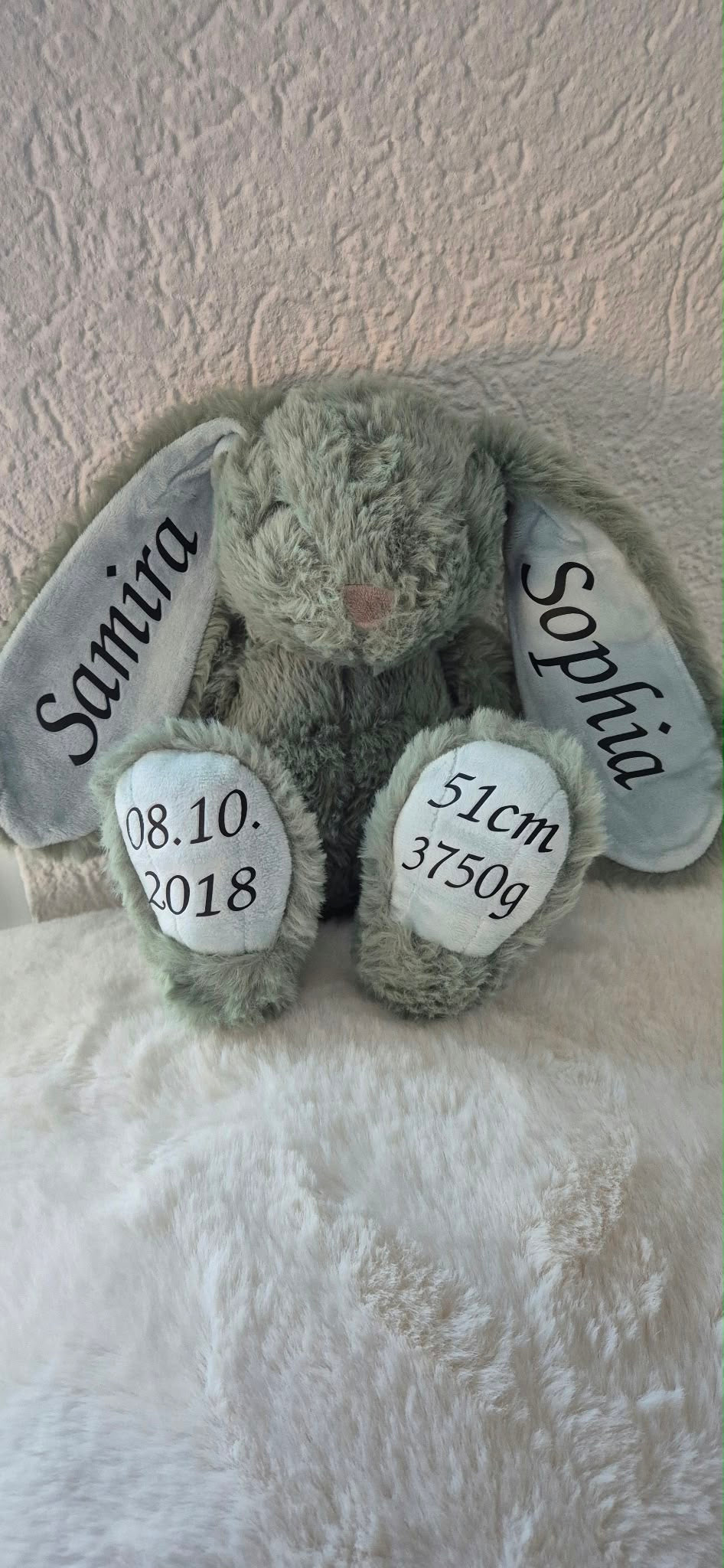 Personalisierte Erinnerung - Hase