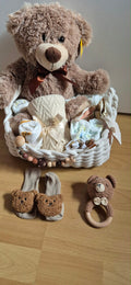 Babygeschenk-Körbchen