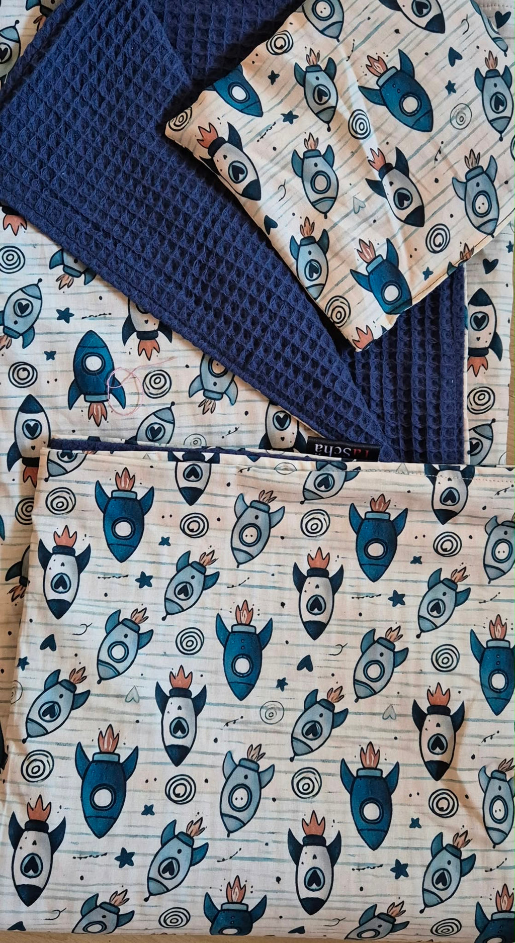 Babyset - Decke mit Dinkelkissen