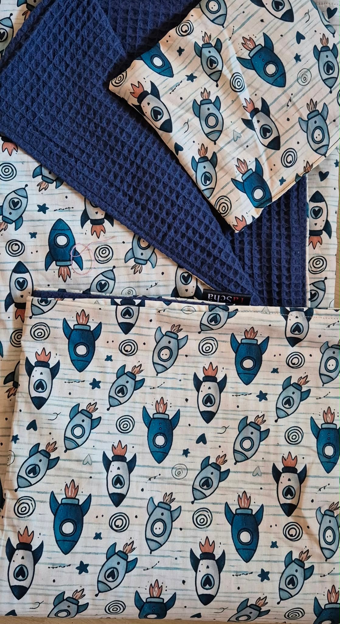 Babyset - Decke mit Dinkelkissen