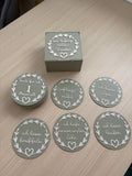 Meilenstein-Set mit Erinnerungsbox